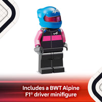 Thumbnail for LEGO Speed Champions BWT Alpine F1 Team A524 Race Car Toy - Building Set for Kids, Boys & Girls, Ages 10+ - Toy Car for F1 Fans - Gift Idea for Birthday - 77248