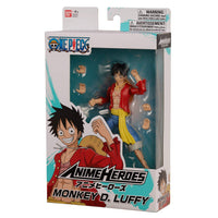 Thumbnail for Anime Heroes Monkey D. Luffy Action Figure 36931, Multicolor, One Piece