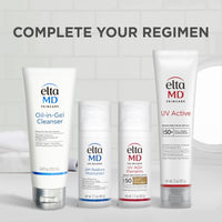Thumbnail for EltaMD UV Active Mineral Sunscreen with Zinc Oxide, Water Resistant Sunscreen SPF 50+ Up to 80 Minutes, Oil Free SPF for Face and Body, 3.0 oz Tube