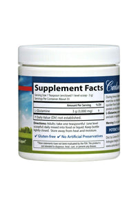Thumbnail for Carlson - L-Glutamine Powder, Free-Form Amino Acid, 3 g, Muscle Tissue Production & Function, Immune Support, 3.53 oz (100 g)