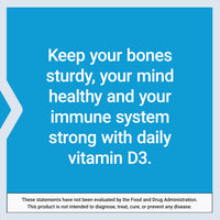 Thumbnail for Life Extension Vitamin D3 125 mcg (5000 IU), Bone Health, Brain Performance, Immune System Support, Gluten-Free, Non-GMO, Once Daily, Two-Month Supply, 60 Softgels