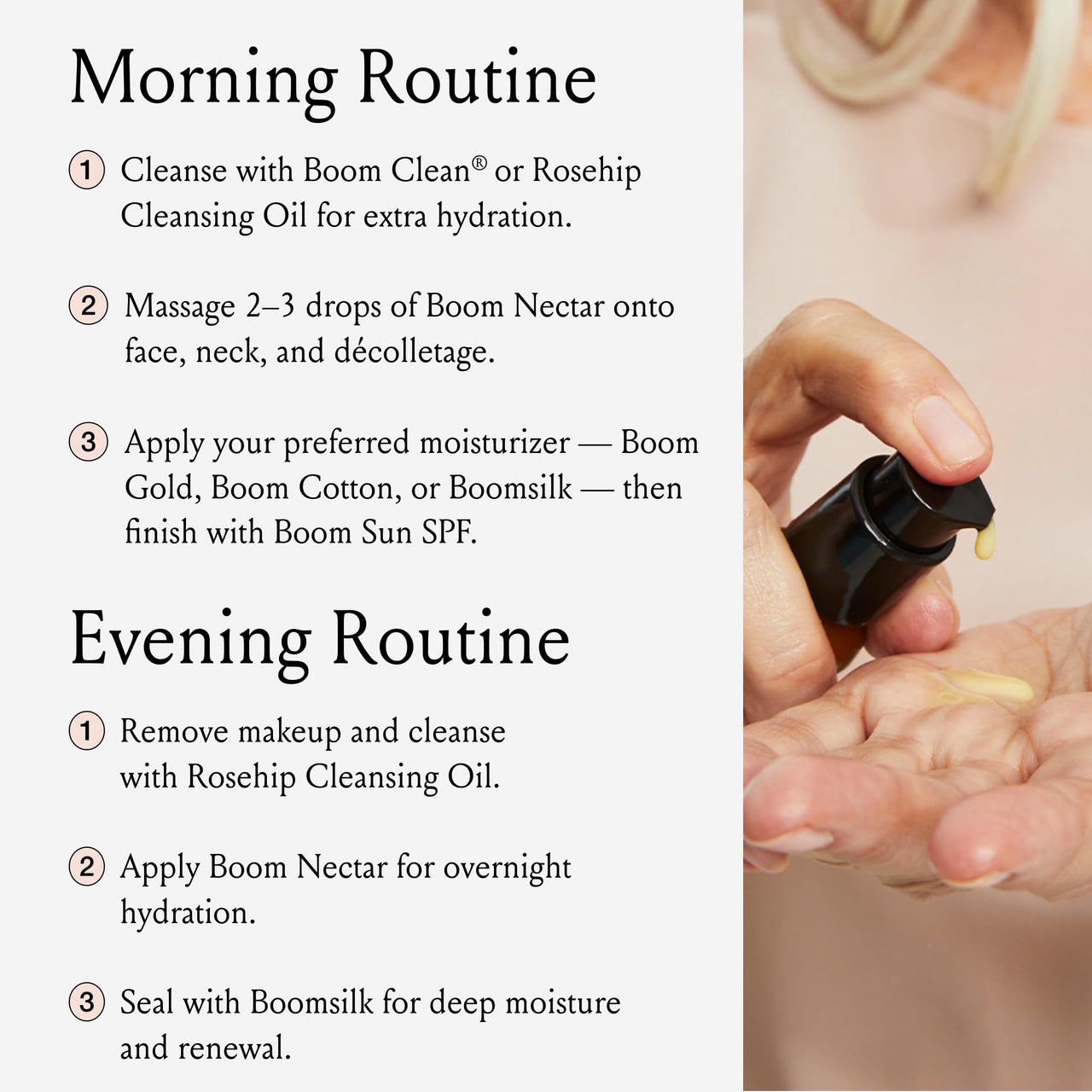 Boom Nectar ® Deep Moisturizing Eye & Face Serum for Sensitive Skin, Facial Serums for Aging Skin to Hydrate and Renew Complexion, Vitamin C Serum from BOOM Beauty by Cindy Joseph - 1.7 Oz