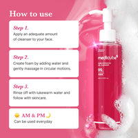 Thumbnail for medicube PDRN Jelly to Foam Cleanser | Low pH Hydrating Daily Face Wash for All Skin Types | With PDRN, Collagen & LHA | Gentle Pore Care & Radiant, Balanced-Looking Skin | Korean Skincare | 200ml