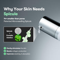 Thumbnail for VT COSMETICS CICA Reedle Shot 700, Spicule Microneedling Serum for Pore Care&Exfoliation, Exosome&Centella Asiatica for Glass Skin, Acne&Blemish Care, Korean Liquid Skin Booster (1 Fl Oz / 30ml)