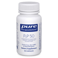 Thumbnail for Pure Encapsulations P5P 50 - Active Vitamin B6 - Supports Energy Metabolism & Brain Health* - Gluten Free & Non-GMO - 60 Capsules