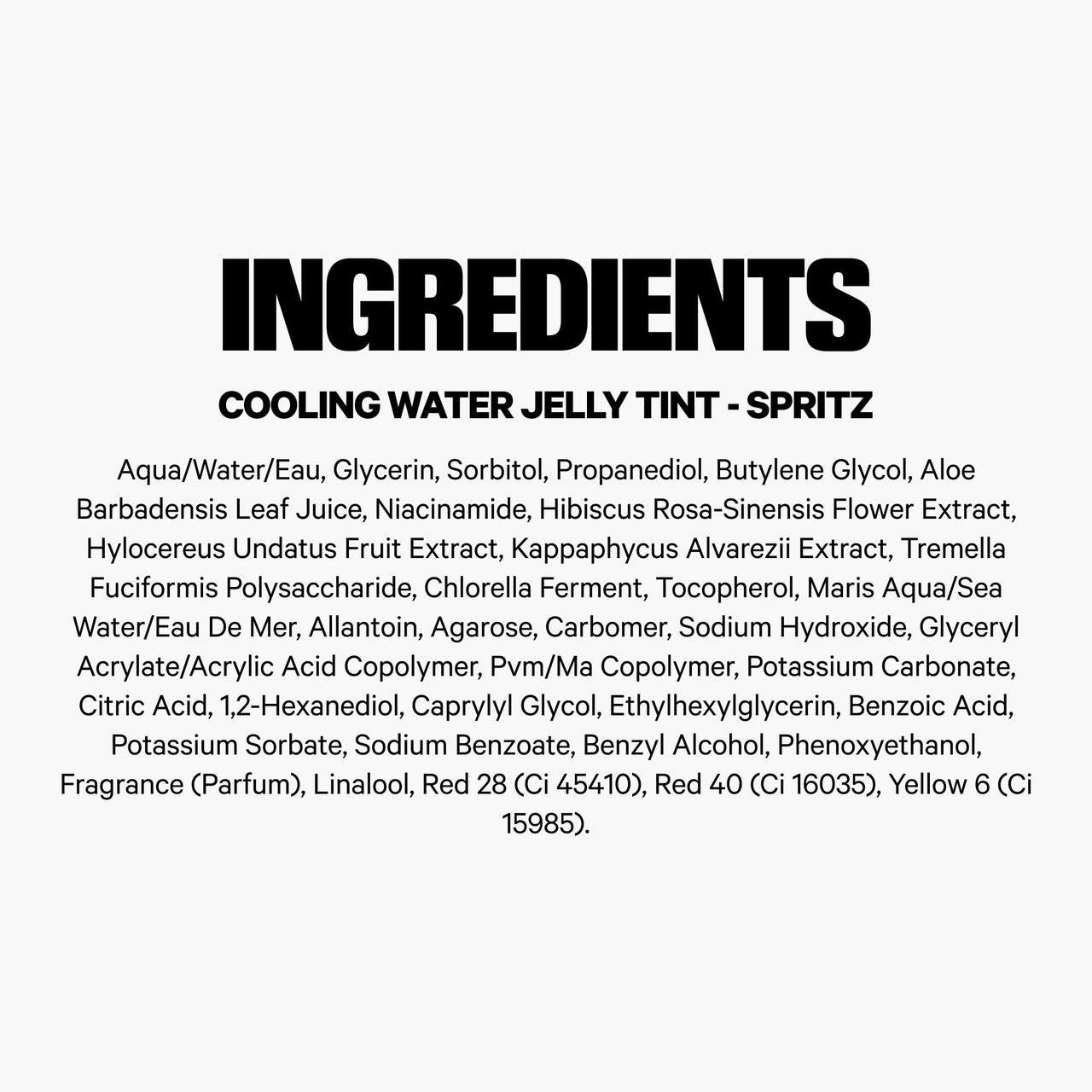 Milk Makeup Cooling Water Jelly Tint Ã¢â‚¬â€œ Sheer Lip + Cheek Stain with Vegan Collagen, Seawater + Aloe Ã¢â‚¬â€œ Hydrating, Long-Lasting, Buildable Lip Tint + Blush Ã¢â‚¬â€œ Spritz, 0.17 oz
