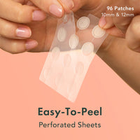 Thumbnail for Rael Pimple Patches, Miracle Invisible Spot Cover - Hydrocolloid Acne Pimple Patch, Absorbs Zits & Blemish, Korean Skin Care, 2 Sizes (96 Count)