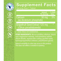Thumbnail for The Vitamin Shoppe Grapefruit Seed Extract 125MG, Antioxidant Herbal Supplement for Travelers Immune Support with Seeds & Pulp of Fresh Grapefruit, Contains Citricidal Brand (100 Tablets)