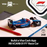 Thumbnail for LEGO Speed Champions Visa Cash App RB VCARB 01 F1 Race Car Model Kits - Building Sets for Adults, Ages 18+ W/Realistic Features - DIY Crafts for Display - Gift Ideas for F1 Fans - 77246