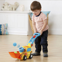 Thumbnail for VTech Pop-a-Balls Push and Pop Bulldozer, Yellow