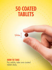 Thumbnail for Sundance Iron 45mg Slow Release Pills | 50 Tablets | Essential Mineral Supplement | Vegetarian, Non-GMO, and Gluten Free Formula