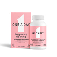 Thumbnail for One A Day Pregnancy Planning Prenatal Multivitamin for Women, Pre Pregnancy Vitamins for Women with Methylfolate, Folic Acid, Zinc, Vitamin B12 & Vitamin D to Support Reproductive Health, 60 Tablets