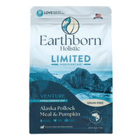 Thumbnail for Earthborn Holistic Venture Alaska Pollock Meal & Pumpkin 4 lb. Limited Ingredient Grain-Free Dry Dog Food
