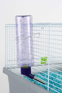 Thumbnail for Lixit Standard Cage Water Bottles for Rabbits, Ferrets, Guinea Pigs, Hamsters, Rats, Mice and Other Small Animal's (8 Ounce, Purple)