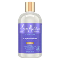 Thumbnail for SheaMoisture Scalp Moisture Shampoo Aloe Butter & Vitamin B3 Hair Care with a Boost of Hydration To Hydrate Scalp + Moisturized Hair 13 oz