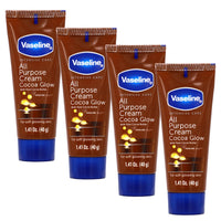 Thumbnail for Vaseline All Purpose Cream Cocoa Glow, with Pure Cocoa Butter, 4-Pack, 1.41 FL Oz Each, 4 Tubes