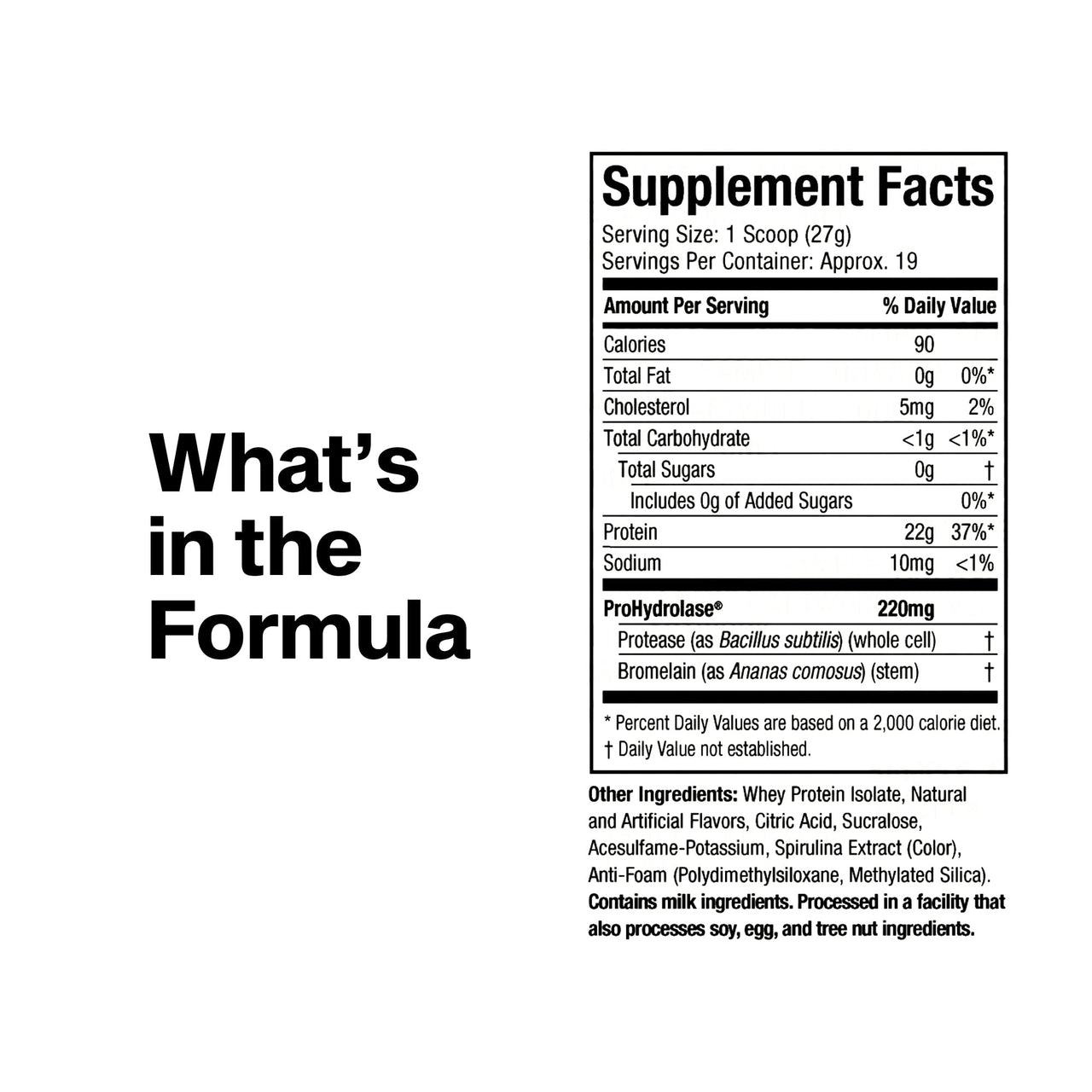 MuscleTech Whey Protein Powder Clear Whey Protein Isolate Whey Isolate Protein Powder for Women & Men Clear Protein Drink 22g of Protein, 90 Calories Lemon Berry Blizzard, 1.1lb(19 Servings)