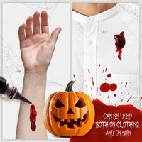 Thumbnail for Festicy Authentic Fake Blood 0.88 fl oz I Realistic Halloween Make up I For Vampire Costumes I Washable Fake Blood for Halloween & Carnival I Ideal for Zombie & Vampire Makeup Kit