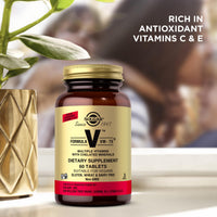 Thumbnail for Solgar Formula VM-75, 60 Tablets - Multivitamin with Chelated Minerals - Vitamin A, B6, B12, C, D, E - Biotin, Magnesium, Calcium, Iron, Zinc - Vegan, Gluten Free, Dairy Free, Kosher - 60 Servings