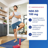 Thumbnail for Pure Encapsulations NSK-SD - 100 mg Nattokinase - for Normal Blood Circulation - Supports Fibrinolytic Activity* - Gluten Free & Non-GMO - 60 Capsules