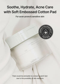 Thumbnail for celimax Ji.Woo.Gae CICA BHA Blemish Toner Pad | BHA PHA LHA Complex, Centella Asiatica Extract, Hydrating, Moisturizing, Soothing, Reparing, (60 Pads)
