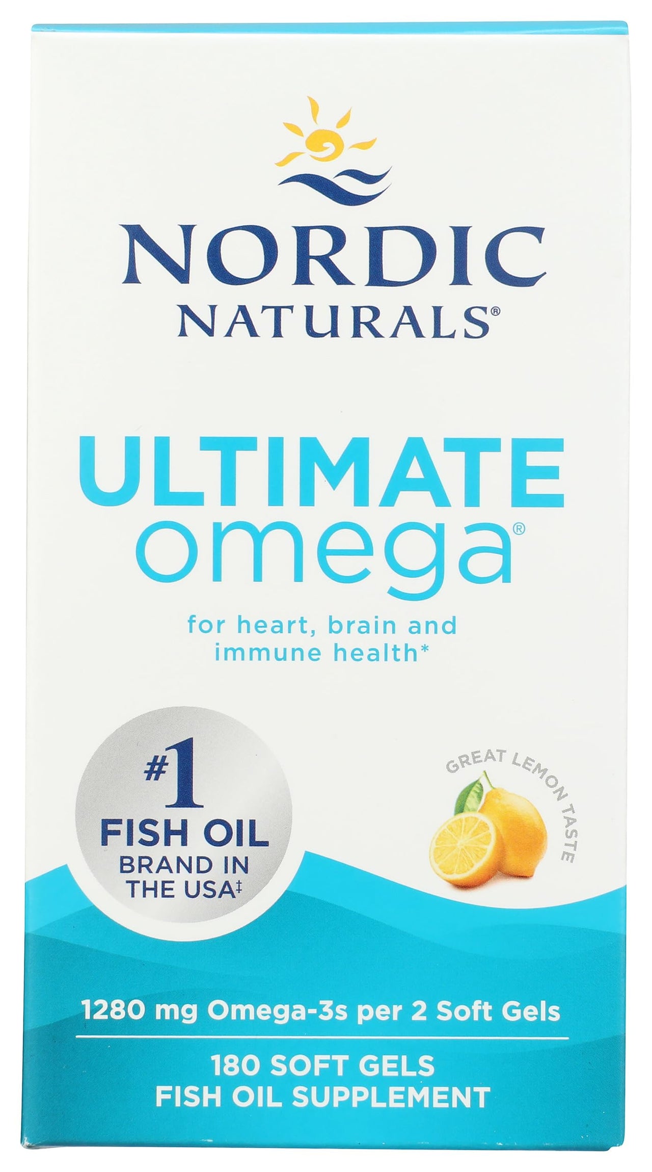 Nordic Naturals Ultimate Omega 1280 MG, 180 CT