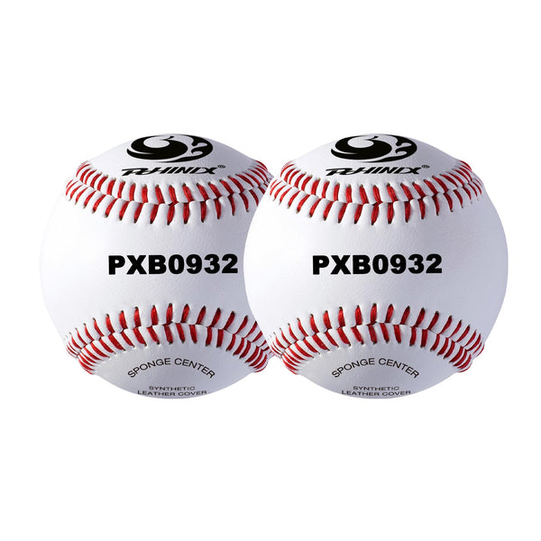 PHINIX Soft Cushioned Safety Baseball (9 inch, 2 Balls)