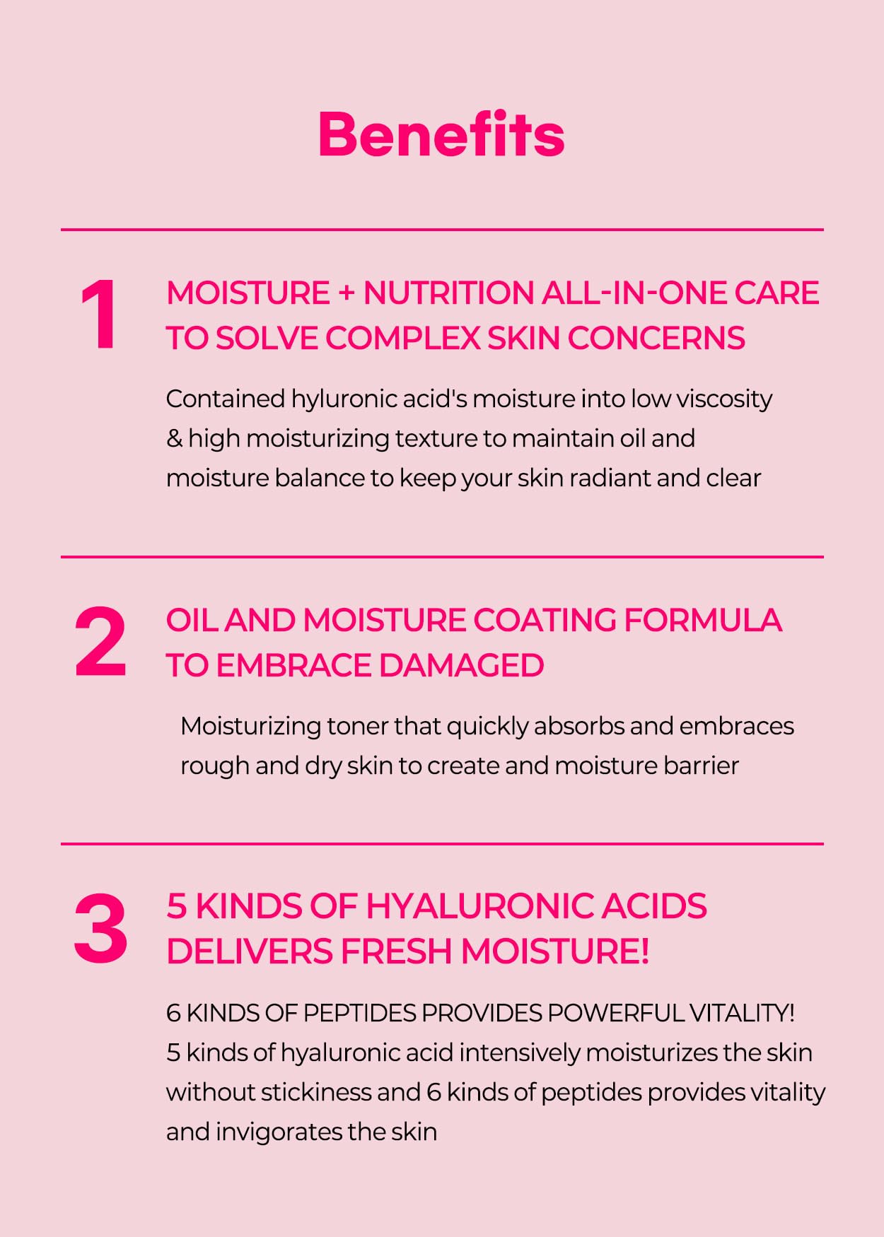 Snp 6 Peptides + 5 Hyaluronic Acid Facial Toner | Moisturizing, Soothing & Firming Korean Skincare for Dry & Sensitive Skin | Daily Face Toner | Peptaronic | 10.8 Fl Oz