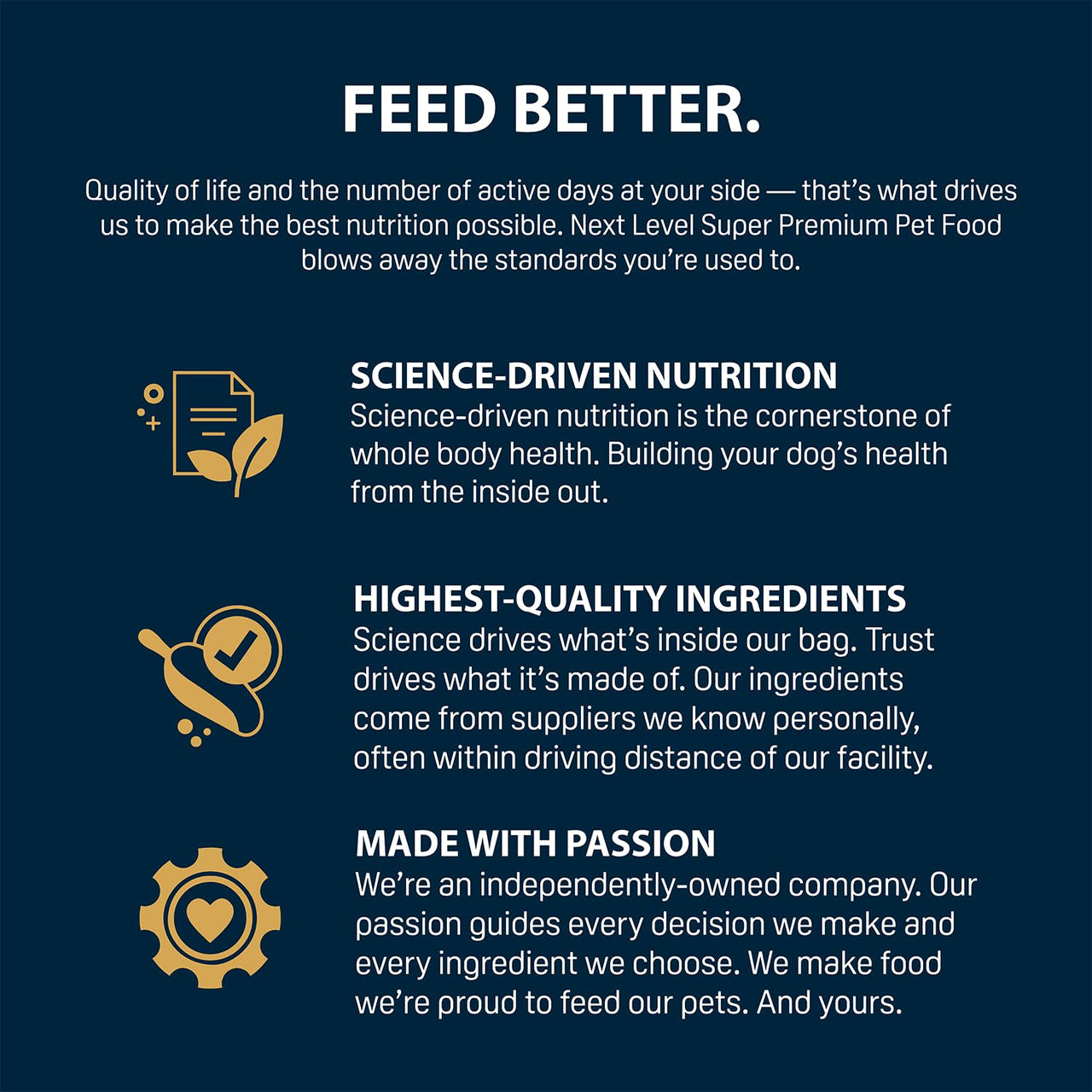 Next Level Salmon River Grain Free Dog Food