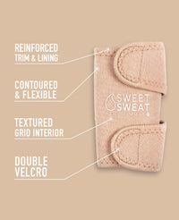 Thumbnail for Sports Research Sweet Sweat Arm Trimmers - Premium Sweat-Enhancing Fitness Arm Wrap - Neoprene · Adjustable Sizing · for Women & Men