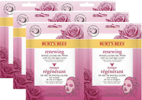 Thumbnail for Burt's Bees Renewing Biocellulose Gel Face Mask, 6 Count, Value Pack