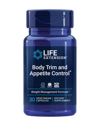 Thumbnail for Life Extension Body Trim and Appetite Control, Lemon Verbena, Hibiscus, Healthy Weight, Promotes Satiety, Weight Management, Gluten Free, Non-GMO, 1-Daily, Vegetarian, 30 Capsules