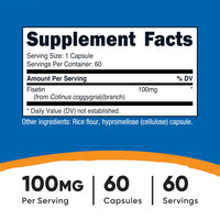 Thumbnail for Nutricost Fisetin Capsules 100mg, 60 Capsules - Natural Polyphenol Antioxidant - Non-GMO, Gluten Free, and Vegan Friendly Supplement