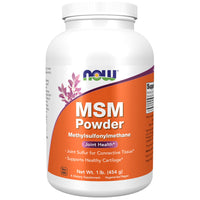 Thumbnail for NOW Foods Supplements, MSM (Methylsulfonylmethane) Powder, Supports Healthy Cartilage*, Joint Health*, 1-Pound