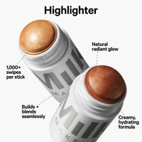 Thumbnail for Milk Makeup Highlighter – Cream Highlighter Stick for Face + Body with Radiant, Shimmery Glow – Buildable, Blendable, Vegan Formula for All Skin Types – Spark, 0.21 oz