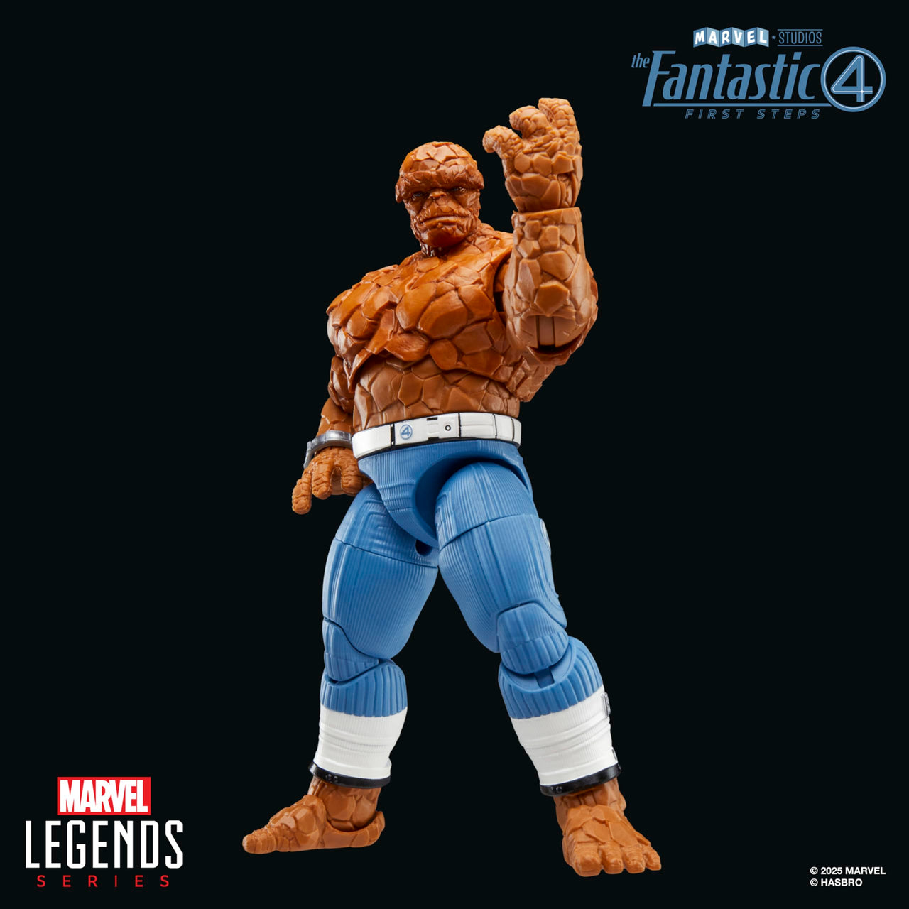 Marvel Legends Series Marvel's The Thing, The Fantastic Four: First Steps Ben Grimm Movie Collectible 6 Inch Action Figure Toy