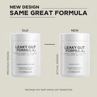 Thumbnail for Codeage Leaky Gut Supplement, L-Glutamine, N-Acetylglucosamine, Probiotic, Butyric Acid, Polyphenols, Quercetin, DGL, Marshmallow Root, Berberine, BioPerine, Cinnamon, Vegan, Non-GMO, 60 Capsules