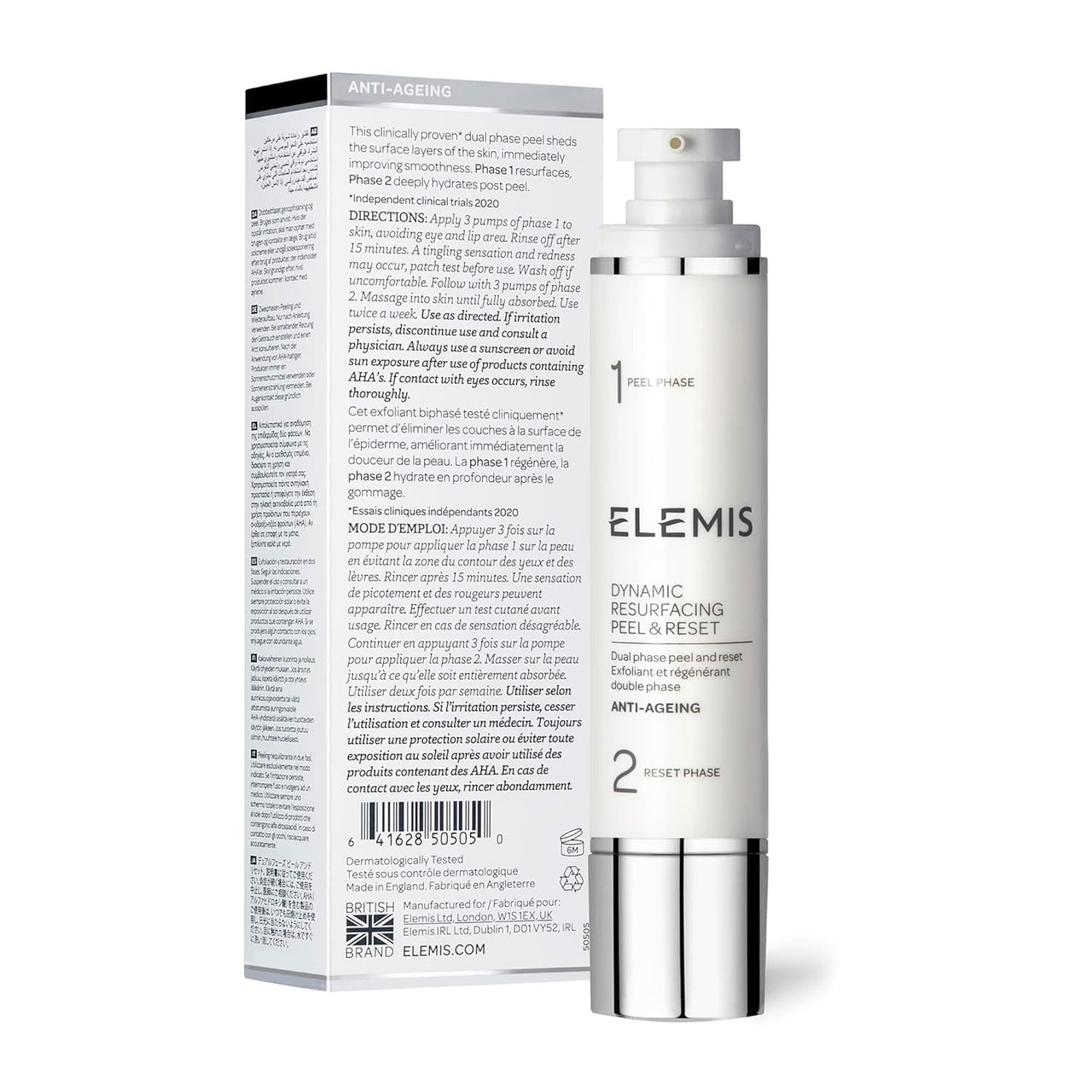 Elemis Dynamic Resurfacing Peel & Reset, 0.5 fl. oz.