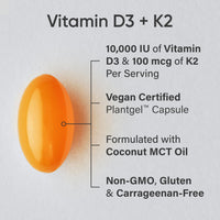 Thumbnail for Sports Research® Vegan Supplements Pack - Vegan Omega-3 Fish Oil Alternative from Algae Oil + Vitamin D3 + K2 + Magnesium Glycinate