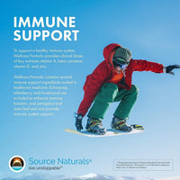 Thumbnail for Source Naturals Wellness Formula Bio-Aligned Vitamins & Herbal Defense for Advanced Immune Support* - Dietary Supplement & Immunity Booster - 120 Capsules
