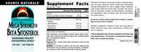 Thumbnail for Source Naturals Mega Strength Beta Sitosterol, Plant Sourced, 375mg - 240 Tablets