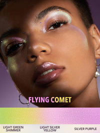 Thumbnail for SHEGLAM Chroma-Glow Bloom Liquid Highlighter Color Changing Gel Cream Multichrome Highlighter High-Shine Finish Long Wear Brightening Non-Caking-Flying Comet