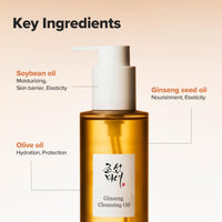 Thumbnail for Beauty of Joseon Ginseng Cleansing Oil Waterproof Makeup Remover for Sensitive, Acne-Prone Facial Skin. Korean Skin Care for Men and Women, 210ml, 7.1 fl.oz