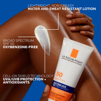 Thumbnail for La Roche-Posay Anthelios UV Pro-Sport SPF 50 Sunscreen for Face & Body, Water & Sweat Resistant with Non-Drip Formula, Invisible Broad Spectrum Sunscreen Lotion, Lightweight & Breathable, 6.7 Fl Oz