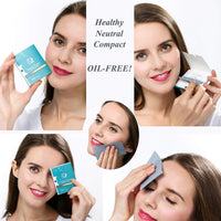 Thumbnail for Natural Face Oil Blotting Paper - Bamboo Charcoal 100 Counts, Easy Dispensing Oil Absorbing Sheets, Premium Handy Facial Blotting Papers - Face Skin Care or Beauty Make Up Must Have