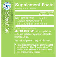 Thumbnail for The Vitamin Shoppe Milk Thistle 175 MG - Liver Health Support, Detoxification & Antioxidant Protection (100 Capsules)
