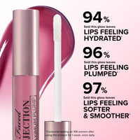 Thumbnail for Too Faced Lip Injection Maximum Plump Extra Strength Lip Plumper Gloss | Hydrating + Plumping, 0.14 Fl Oz, Original