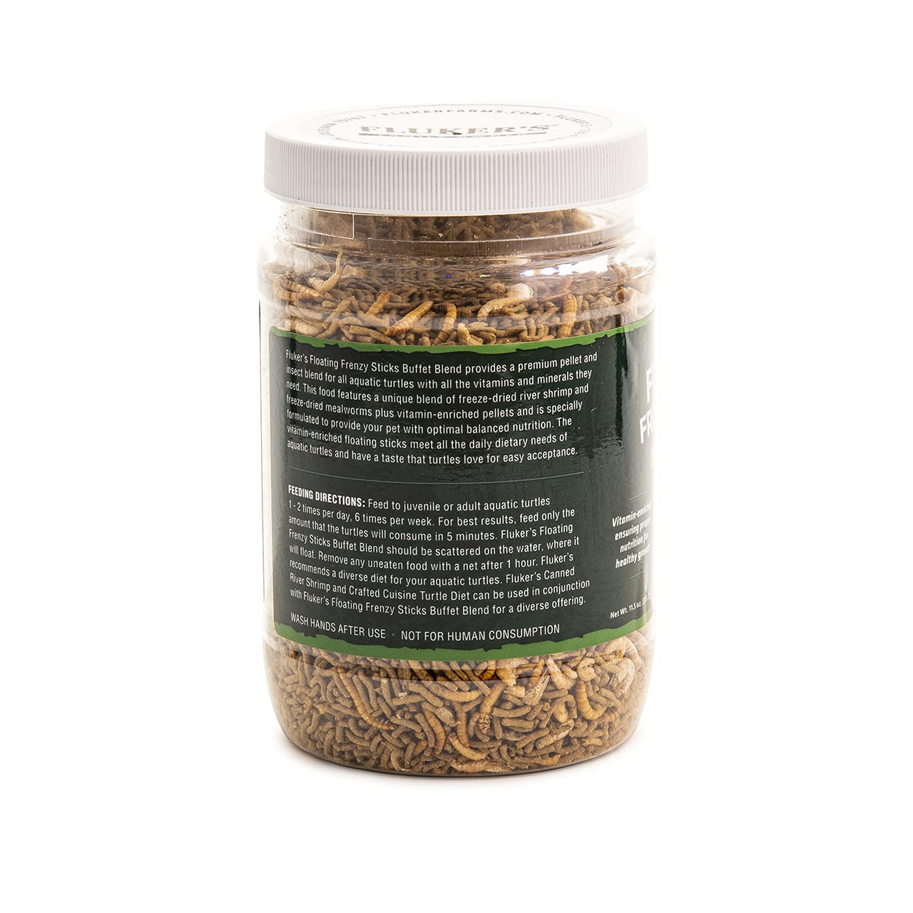 Fluker's Aquatic Turtle Buffet Blend Feeding Frenzy Sticks, 6 oz