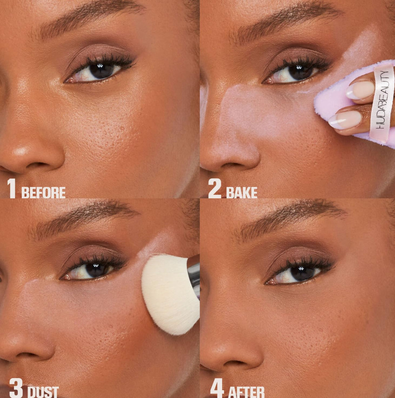 Huda Limited Edition Easy Bake Loose Baking & Setting Powder - Ube Birthday Cake (electric lilac) - 20 g / 0.71 oz