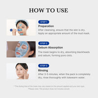 Thumbnail for medicube Zero Pore Blackhead Mud Facial Mask - Skin Cooling & Pore Tightening - 3 Minute Quick Dry Formula with AHA, BHA, PHA, and Pore-Purifying Clay - Korean Mud Mask 3.52 oz